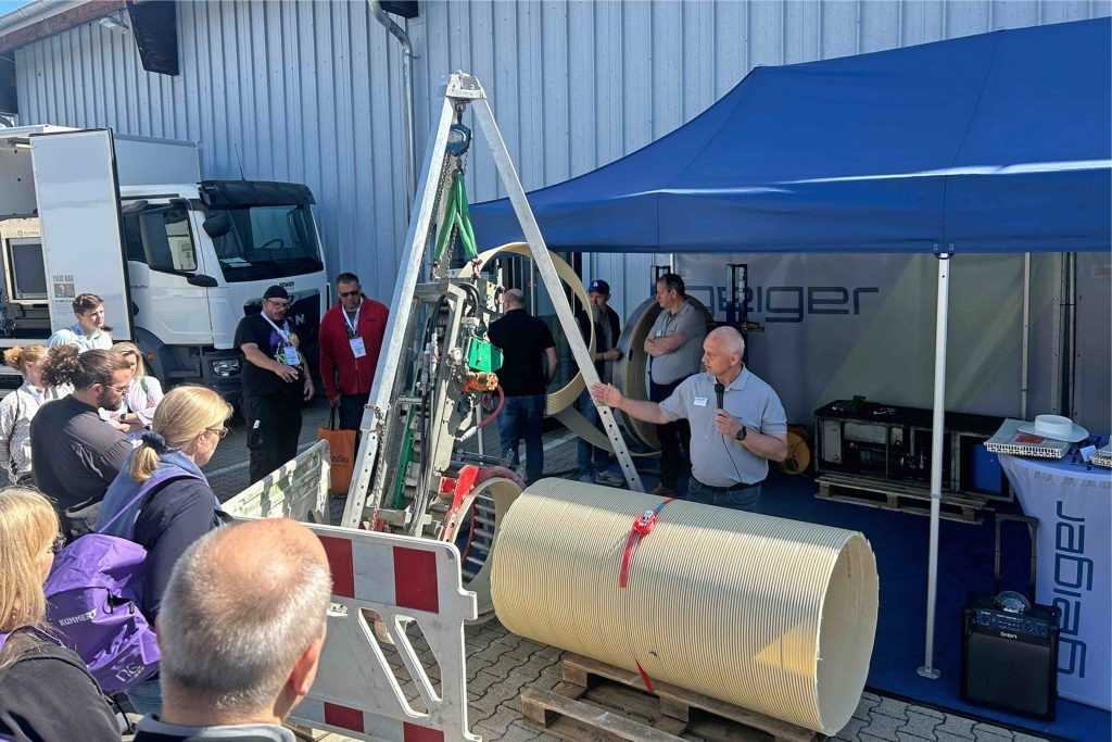 Ro-Ka-Tech 2025: Geiger Kanalsanierung überzeugt mit Wickelrohrverfahren Ro-Ka-Tech 2025: Geiger Kanalsanierung überzeugt mit Wickelrohrverfahren