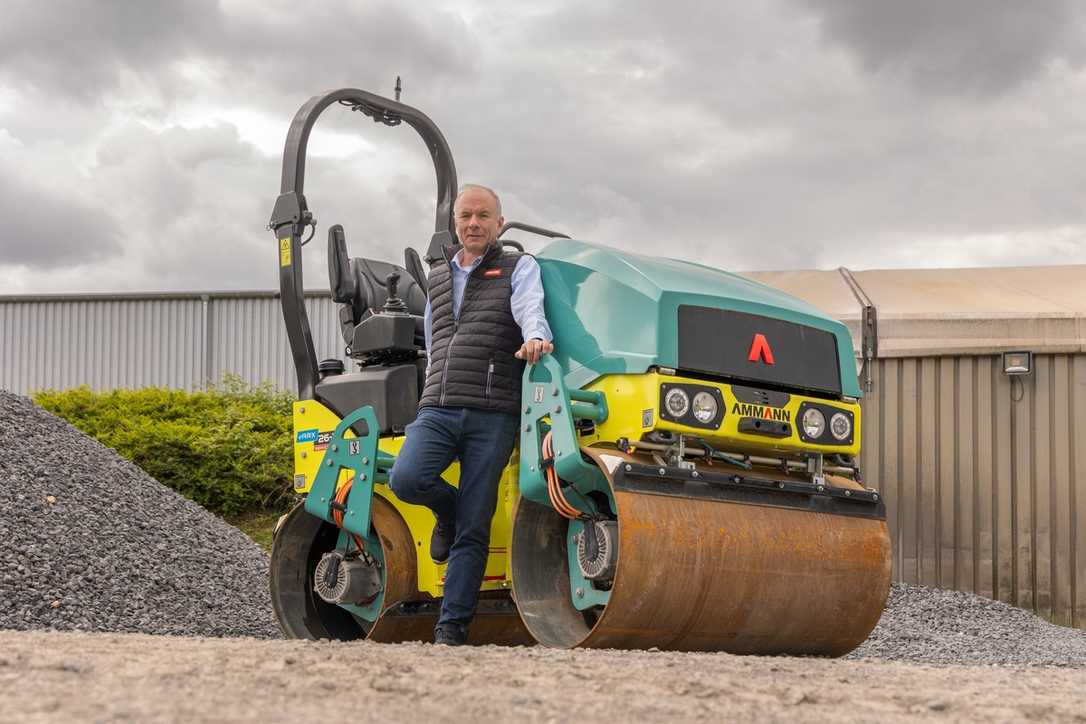 Baumaschinen-Antriebe: Ammann über Wasserstoff-Aus und E-Hürden
