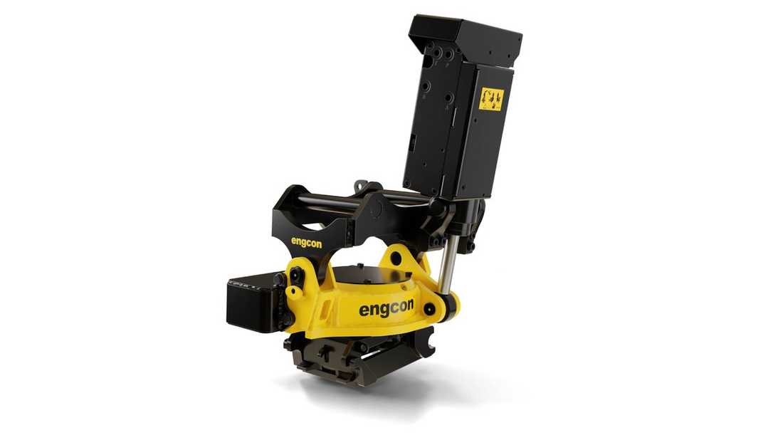 Engcon-Tiltrotator EC02 Basic für Minibagger bis drei Tonnen