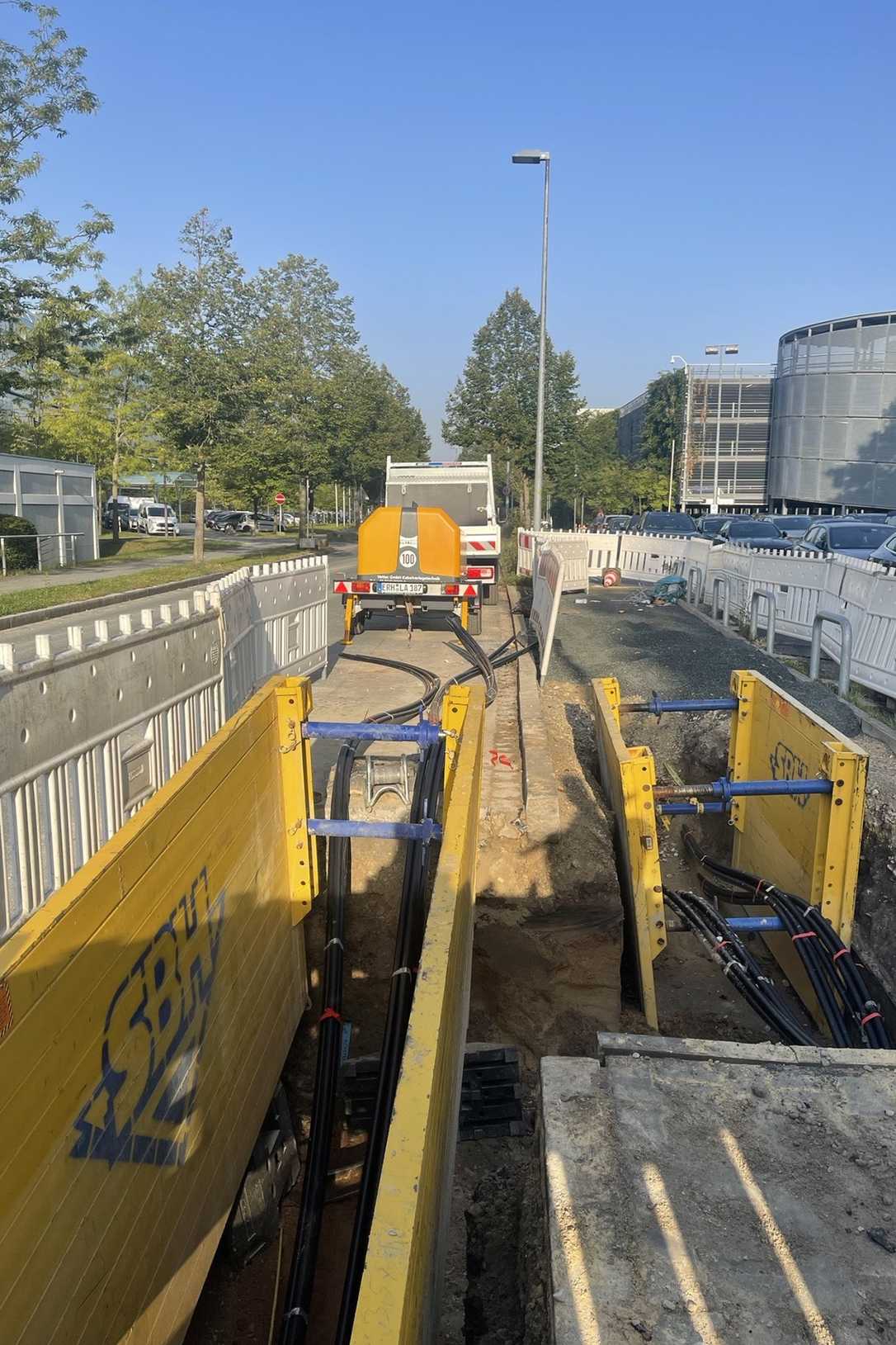 Netzausbau Nürnberg: Sechs Kilometer Mittelspannungskabel verlegt Netzausbau Nürnberg: Sechs Kilometer Mittelspannungskabel verlegt