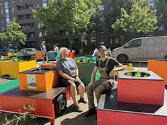 Grüne Tupfer in versiegelten Innenstädten