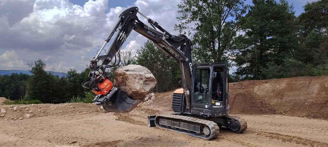 Case präsentiert Bagger-Weltneuheit CX105E
