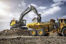 Volvos Hybridbagger sparen Kraftstoff durch Energierecycling