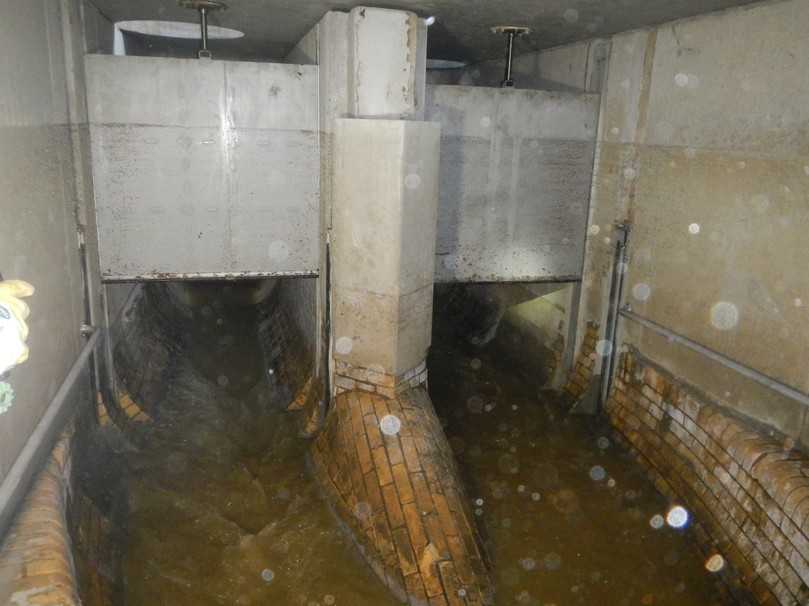 Teilerneuerung eines Dükerbauwerks mit neuen Absperrschützen | Foto: Stein Ingenieure Teilerneuerung eines Dükerbauwerks mit neuen Absperrschützen | Foto: Stein Ingenieure