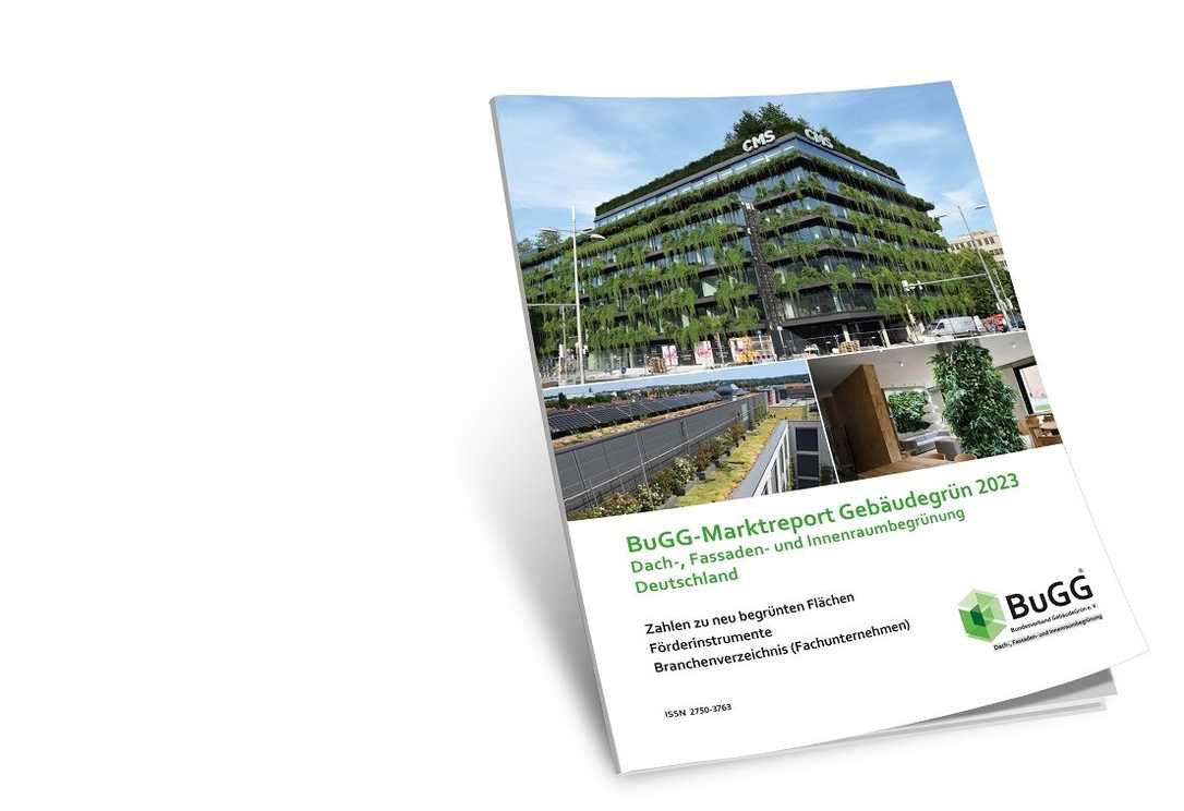 "Bugg-Marktreport Gebäudegrün 2023" erschienen "Bugg-Marktreport Gebäudegrün 2023" erschienen