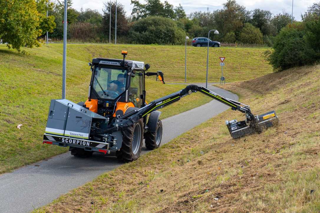 GreenTec präsentiert Scorpion 490 PLUS: Kompakter Auslegemäher mit mehr Reichweite GreenTec präsentiert Scorpion 490 PLUS: Kompakter Auslegemäher mit mehr Reichweite