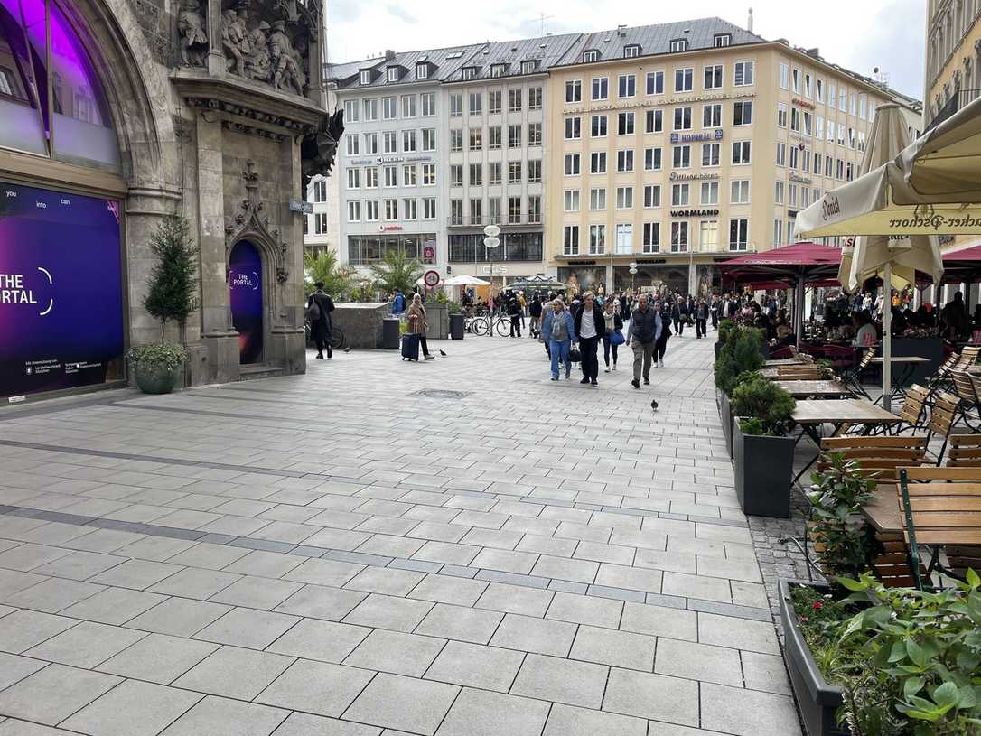 München setzt bei Pflasterarbeiten auf Ecoprec-System