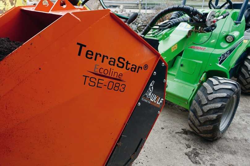 Der Schaufelseparator von Wolf wurde auf speziellen Kundenwunsch hin konstruiert. | Foto: B_I/Bauer Der Schaufelseparator von Wolf wurde auf speziellen Kundenwunsch hin konstruiert. | Foto: B_I/Bauer