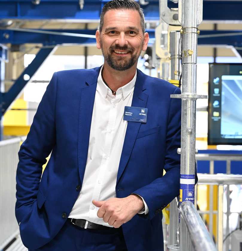 „At-Pac wird die neue Adresse für innovativen Gerüstbau in Deutschland sein.“ Matthias Neurohr, Country Manager bei At-Pac Deutschland | Foto: AT-PAC „At-Pac wird die neue Adresse für innovativen Gerüstbau in Deutschland sein.“ Matthias Neurohr, Country Manager bei At-Pac Deutschland | Foto: AT-PAC