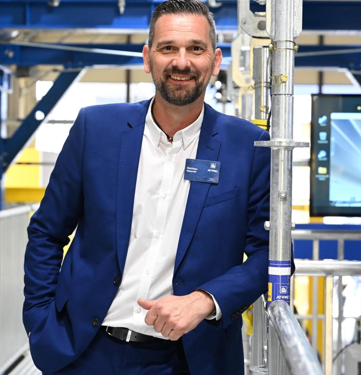 „At-Pac wird die neue Adresse für innovativen Gerüstbau in Deutschland sein.“ Matthias Neurohr, Country Manager bei At-Pac Deutschland | Foto: AT-PAC