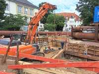 Kanalumlegung ebnet Weg für neue Straßenbahntrasse