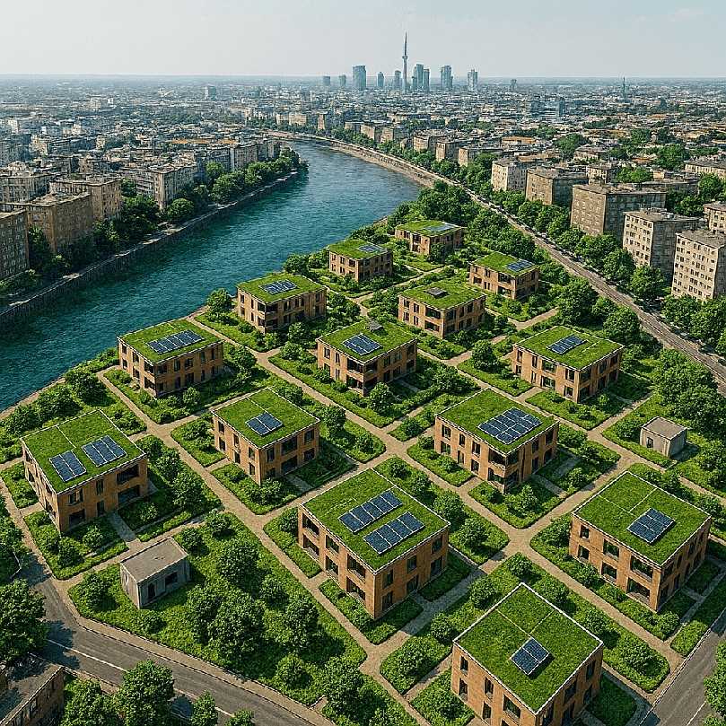 Einleitung von Abwasser in ein aufnehmendes Gewässer gemäß KARL (KI generiert) | Foto: Intewa