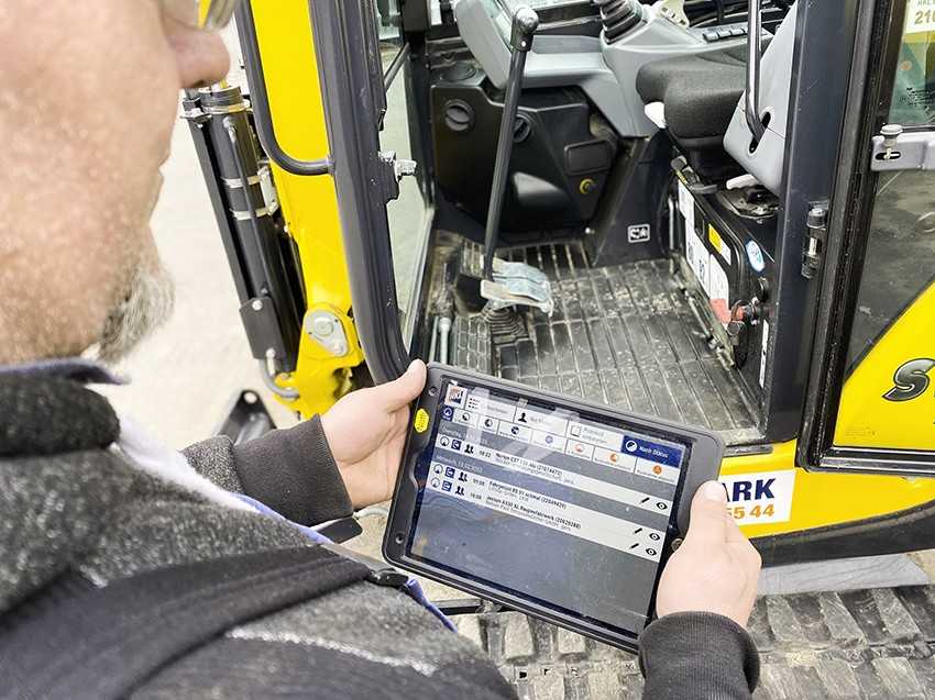 HKL Baumaschinen und Baugeräte einfacher mieten mit Protokolle-App