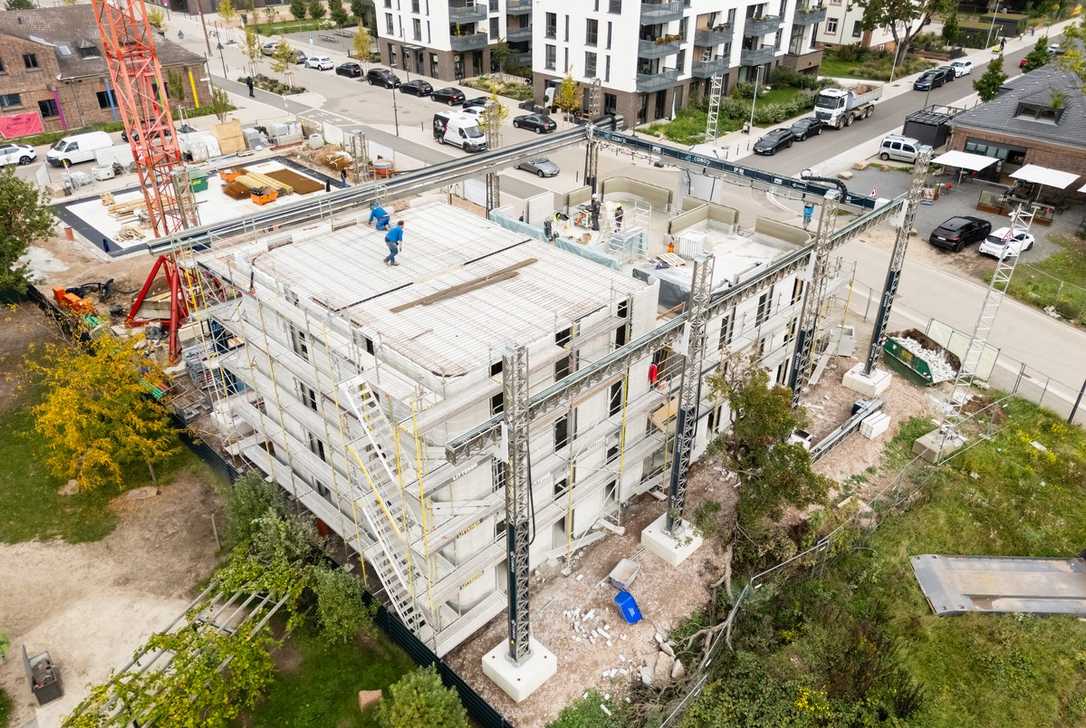 Wohnungsbau: 3D-Druck mit Beton geht in Serie Wohnungsbau: 3D-Druck mit Beton geht in Serie