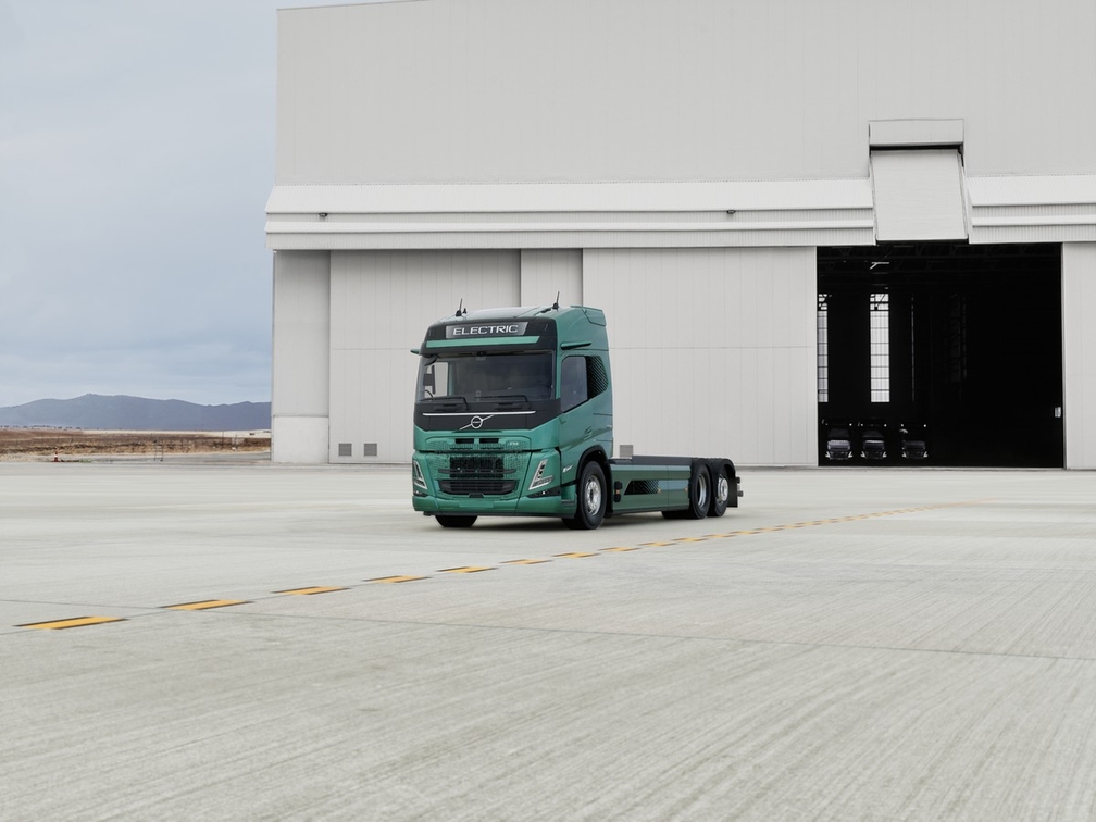 Elektrischer Lkw von Volvo Trucks mit Deutschland-Premiere