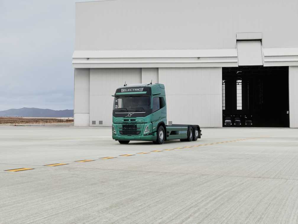 Elektrischer Lkw von Volvo Trucks mit Deutschland-Premiere