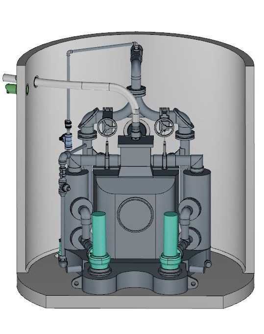 Feststofftrennsystem Levapart | Foto: Mall