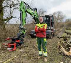 Wacker Neuson: Mobilbagger EW100 auf vier Baustellen im Praxistest