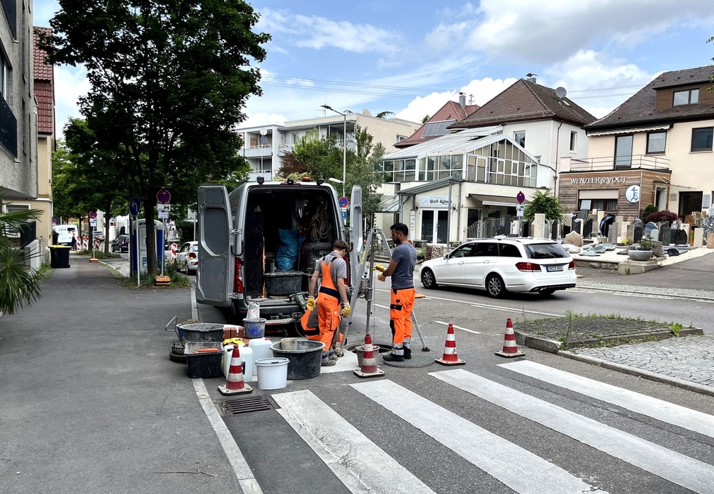 Grabenlos in Schlangenlinien