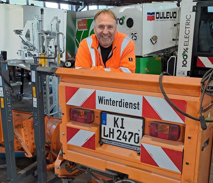 Olaf Andresen, Sachbereichsleiter beim Abfallwirtschaftsbetrieb Kiel. | Foto: ABK/LH Kiel/Josefus