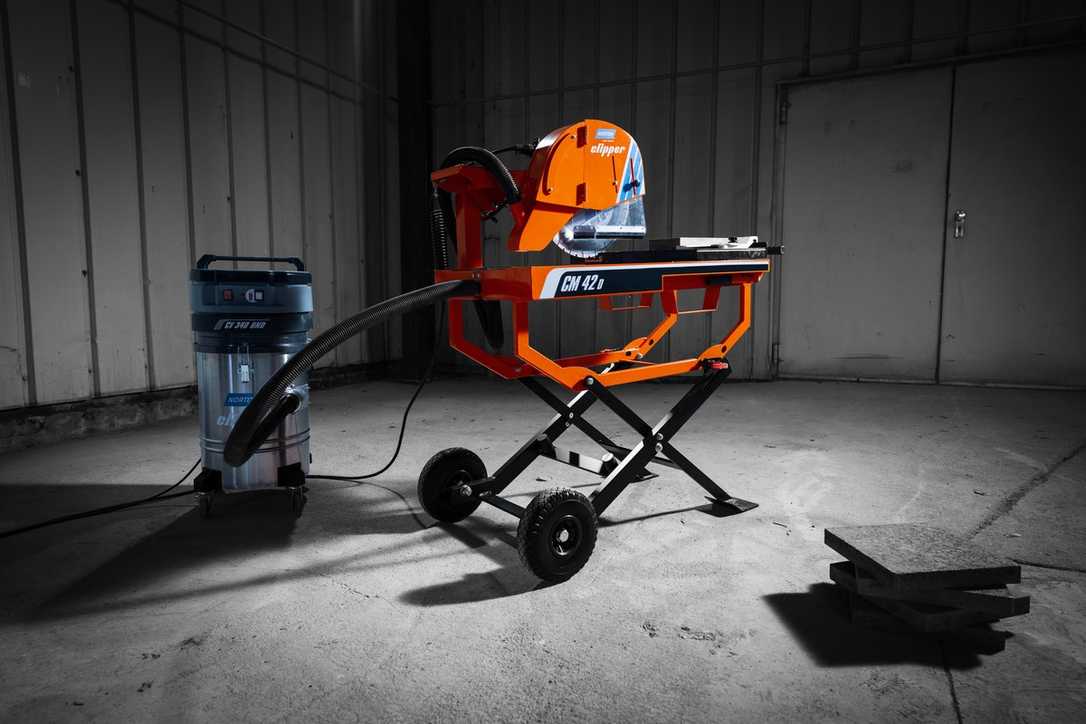 bauma 2025: Norton Clipper bringt neues Trockenschnitt-Set CM42 D auf den Markt