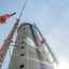 Mit Gleitschalung 246 Meter in die Höhe