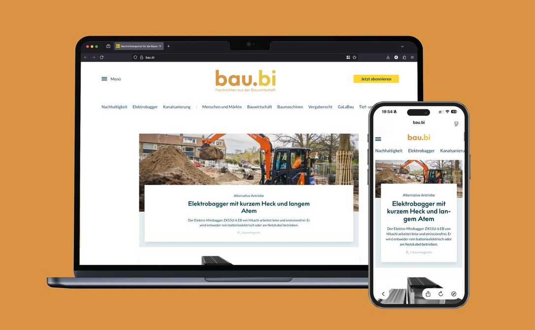 Von B_I newsportal zu bau.bi: B_I MEDIEN startet Nachrichtenportal für die Baubranche Von B_I newsportal zu bau.bi: B_I MEDIEN startet Nachrichtenportal für die Baubranche