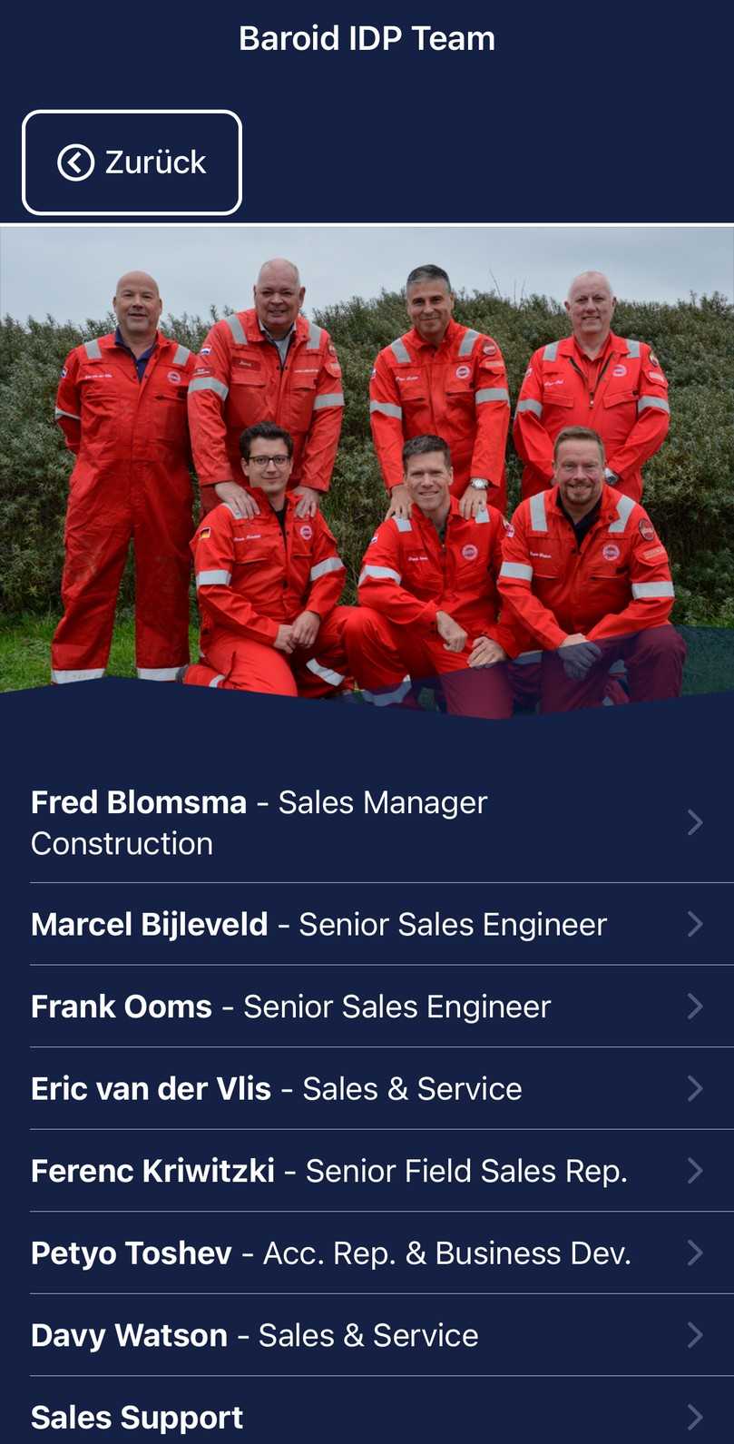 Das erfahrene Baroid IDP Team steht Anwendern mit Fachwissen und Support zur Seite. | Foto: Baroid Das erfahrene Baroid IDP Team steht Anwendern mit Fachwissen und Support zur Seite. | Foto: Baroid