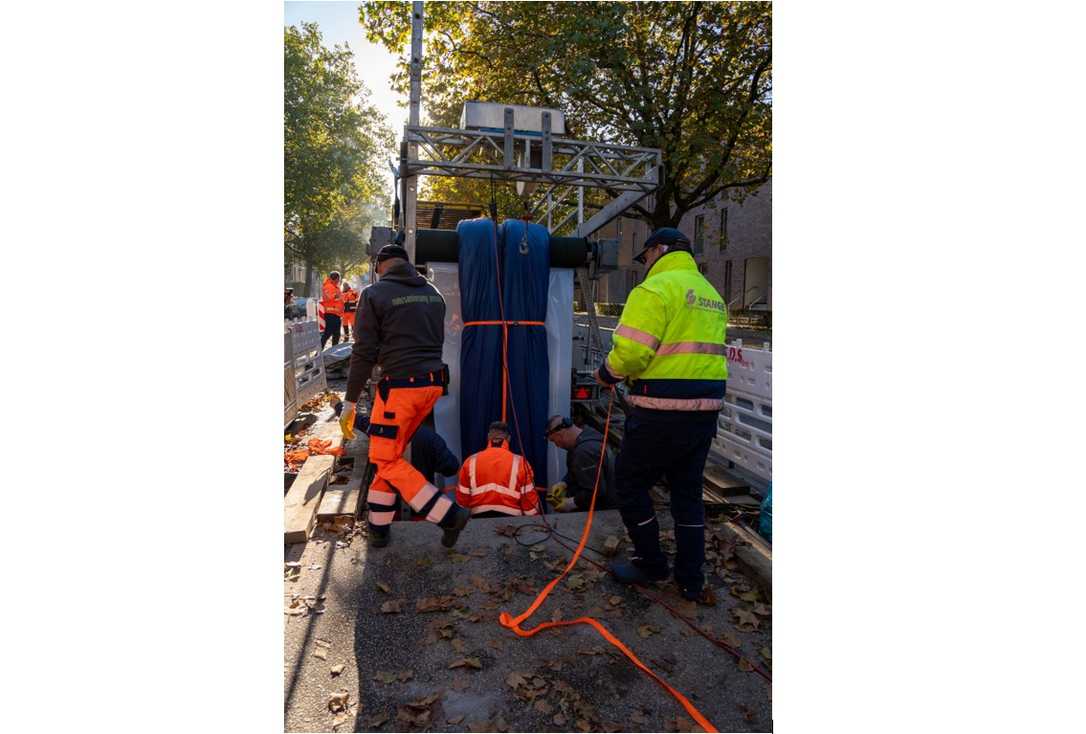 Schlauchlining in Lübeck: Kanalsanierung zur Entstehung eines neuen Radwegs
