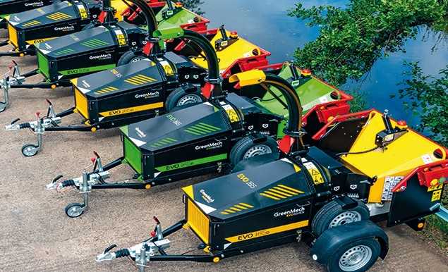 Sauber aufgereiht stehen die neuen EVOs bereit und warten auf die Herausforderung. Feedback und Kundenwünsche wurden bei der neuen Reihe berücksichtigt. | Foto: GreenMech