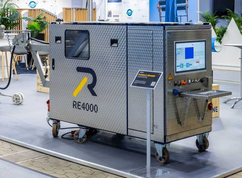 Eines der Messehighlights von Reline: die UV-Anlage RE4000 | Foto: Reline