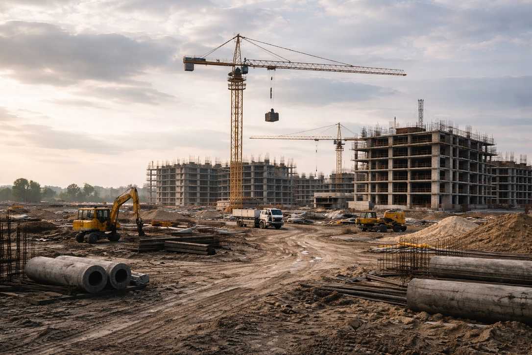 BVMB: Bauwirtschaft 2026 – Bürokratieabbau, Planungskapazitäten, Wohnungsbau-Krise