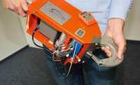 Start-up entwickelt elektronisch veredelten Kranhaken