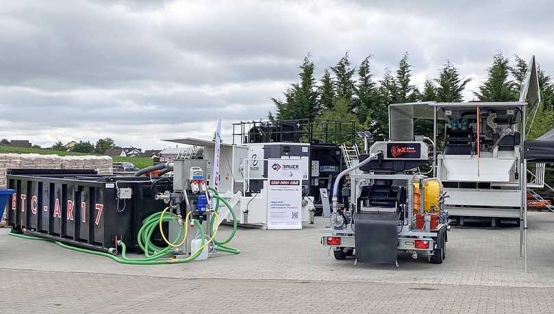 L-Team X-Tools präsentierte für verschiedene Einsatzzwecke geeignete Separations- und Aufbereitungsanlagen. | Foto: L-Team Baumaschinen L-Team X-Tools präsentierte für verschiedene Einsatzzwecke geeignete Separations- und Aufbereitungsanlagen. | Foto: L-Team Baumaschinen