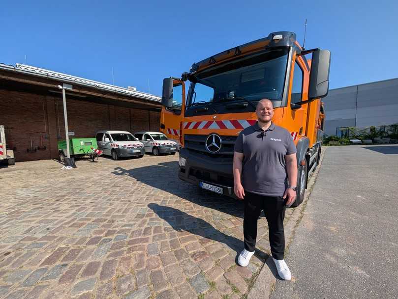 Yannik Böttger, Brigade-Vertrieb. | Foto: B_I MEDIEN/Saric