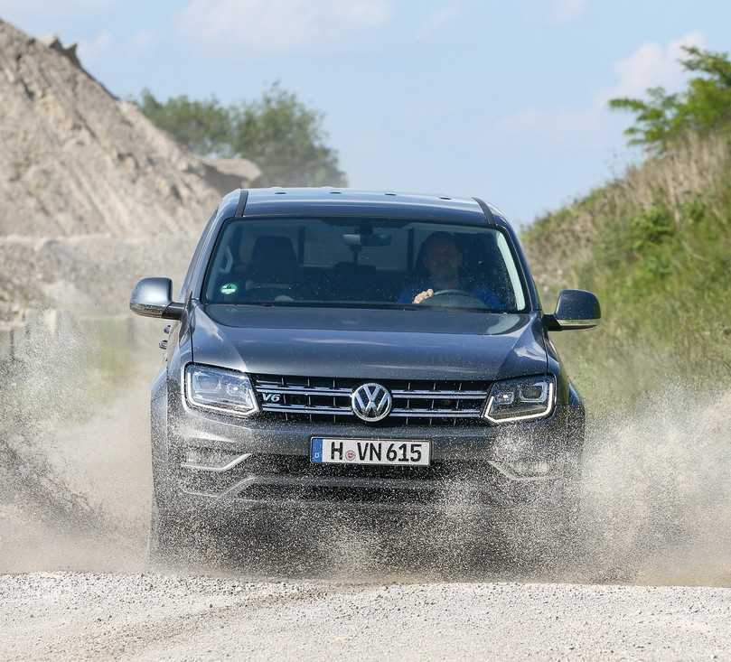 Der beste Pickup in diesem Test auf der Straße: VW Amarok | Foto: Volkswagen Der beste Pickup in diesem Test auf der Straße: VW Amarok | Foto: Volkswagen