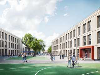 Größtes Schulbauprojekt in Holzmodulbauweise entsteht in Köln