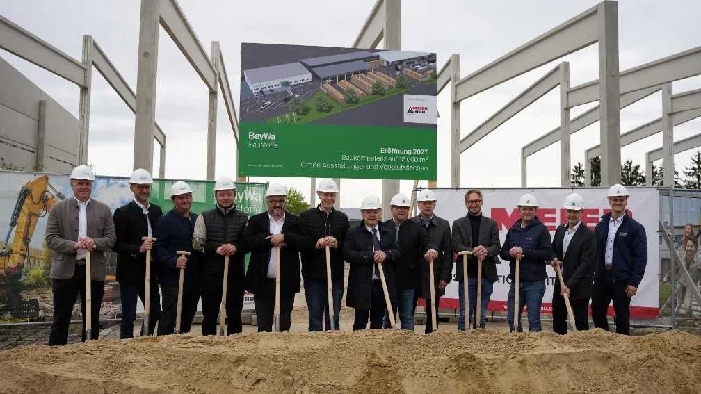 BayWa investiert knapp 8 Mio. Euro in Baustoff-Standorte Pocking und Ansbach