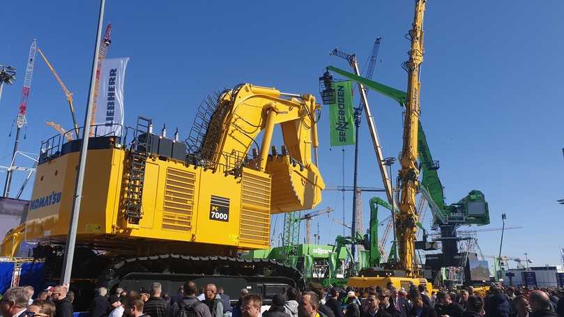 Bleibt die Show der Superlative: die bauma in München | Foto: B_I MEDIEN/hin