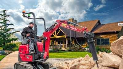 So kompakt ist der neue Minibagger von Yanmar