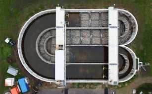 Flexibilität in der Kläranlage bei enormen Belastungsspitzen