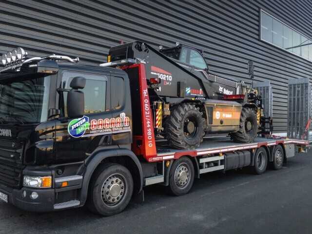 Bobcat Roto-Teleskop TR50210 Evo in Sonderlackierung. | Fotos: Bobcat