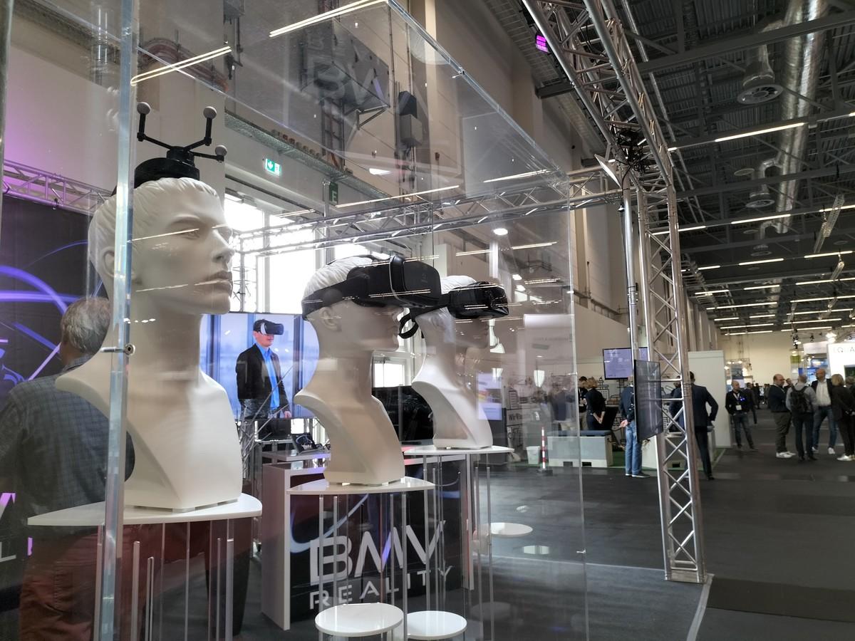 Auch Virtual Reality (VR) hat einen Platz auf der digitalBau. | Foto: B_I/Stärck