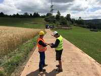 Neue Kunststoff-Panels für Baustraßen