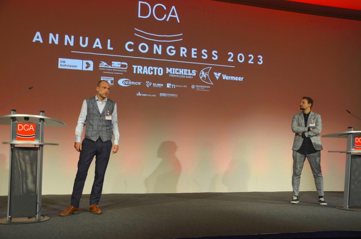 Die geologische Kartierung sowie geoelektrische und geomagnetische Untersuchung des Donaubettes, verbunden mit dem dadurch erzielten deutlichen Zeitgewinn bei den Bohrarbeiten, beschrieben Dragos Atanasiu (Atanasiu & Skills) und Alcyme Rambaud (HDI). | Foto: B_I/Valdix