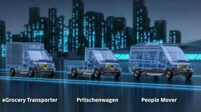 Neue Elektroplattform für eSprinter kommt bis 2025 Neue Elektroplattform für eSprinter kommt bis 2025