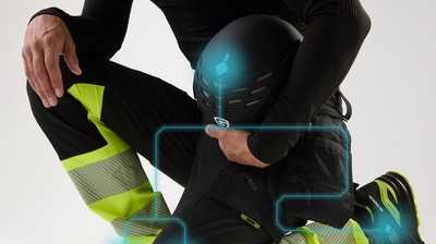 Intelligente Schutzausrüstung: Vernetzung von Kopf bis Fuß erhöht Sicherheit