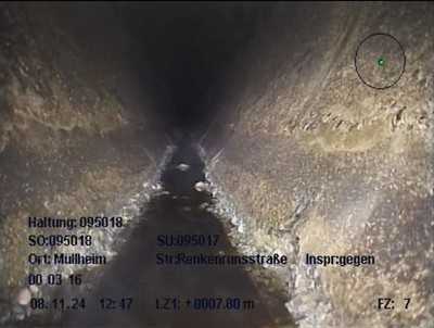 Geopolymer macht Stauraumkanal dicht und BSK-sicher