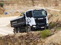 Das Ass im Ärmel: So schlägt sich der neue Scania E-Kipper in der Baupraxis