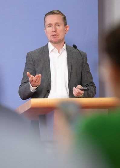 Dr. Tim Peters beklagte, dass Hausbesitzer Naturgefahren massiv unterschätzen würden. | Foto: Mall GmbH